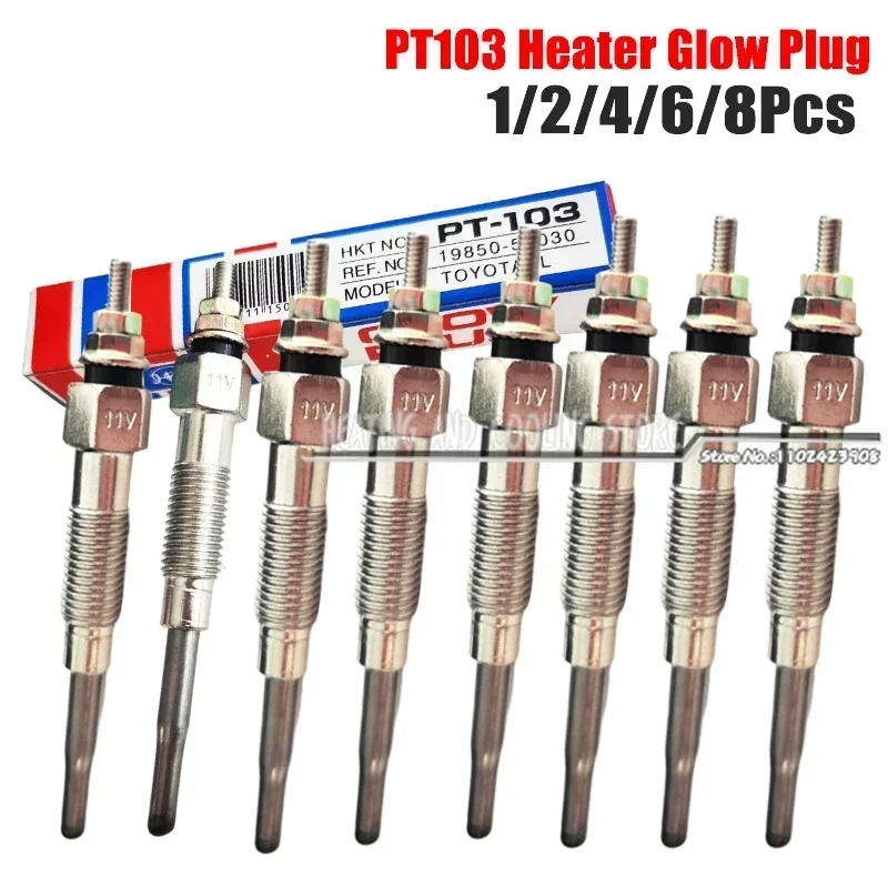 Bosch Spark Plug Iridium - 1/2/4/6/8 unidades PT103 vela incandescente 19850-54030