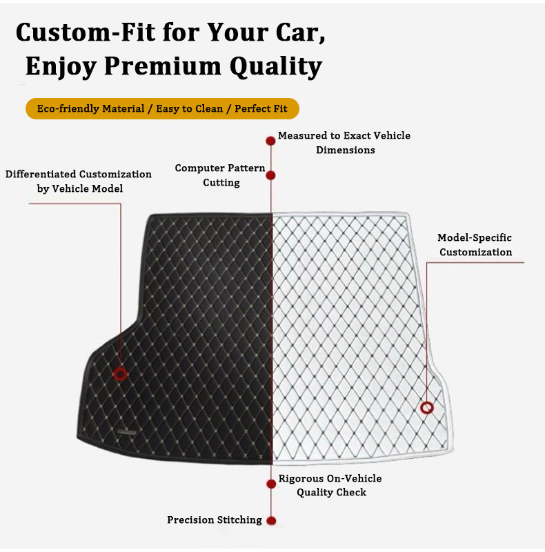 Tapetes para a mala traseira d - Leather Cleaner Interior avaliação e preço